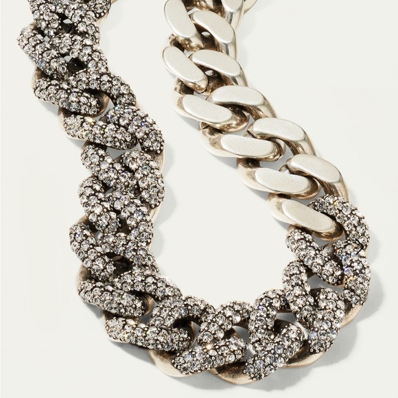 SAINT LAURENT CRYSTAL CHAIN - Picture 3 of 4